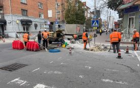 На перехресті Соборної та Вайсера будуть затримки руху: ремонтуватимуть дорогу