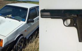 Інсценували ДТП та погрожували пістолетом: судитиму двох чоловіків, які напали на матір з сином