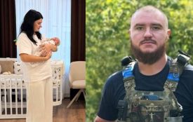 Він так і не побачив сина: у загиблого захисника Сергія Кузьомка народився первісток