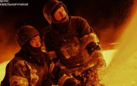 Спалахнула пожежа на нафтобазі та пошкоджено будинки: наслідки атак на Хмельниччину