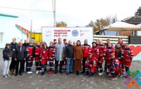 У Сатанівській громаді відбулося змагання «Подільське медичне ралі – 2026»