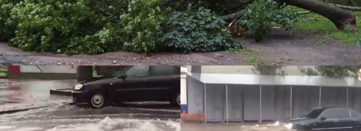 “Хмельницька Венеція”. Підбірка фото й відео з соцмереж із наслідками зливи