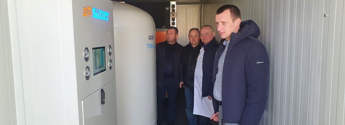 У Летичівській лікарні запрацювала перша в області киснева станція від МОЗ