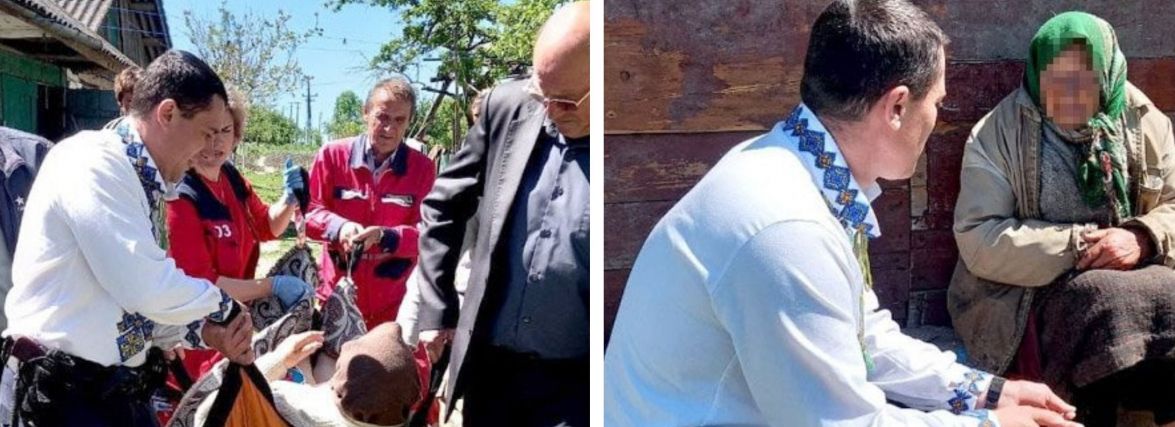На Хмельниччині поліцейські врятували життя прикутій до ліжка пенсіонерці (ФОТО)