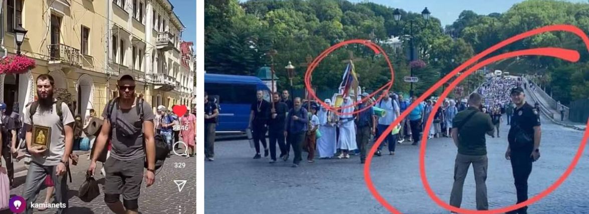 Хресна хода з кольорами російського прапору рухається Хмельниччиною: що відомо